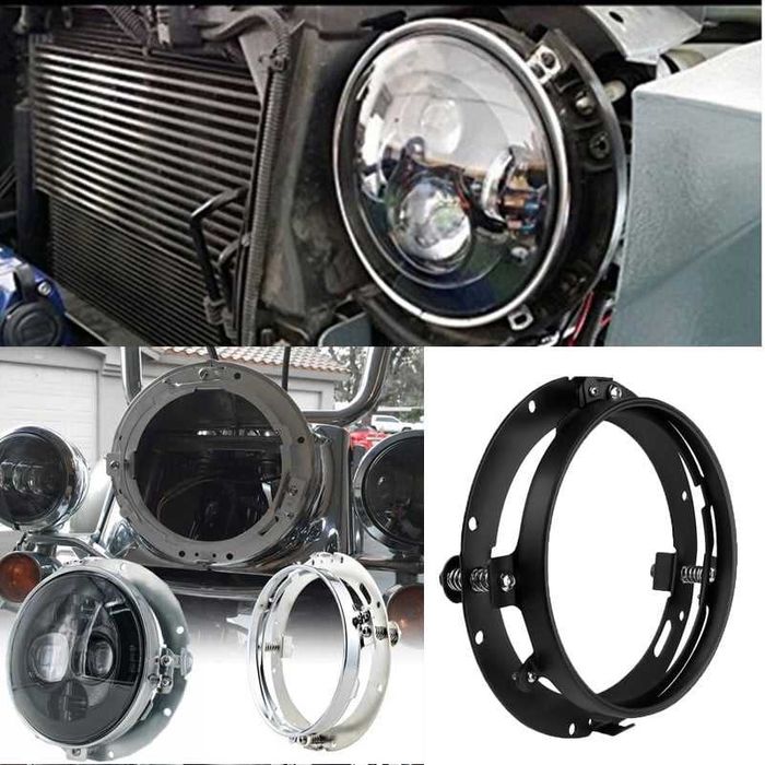 Suport universal far rotund Nissan Patrol Y60,Samurai,Land Cruiser J70