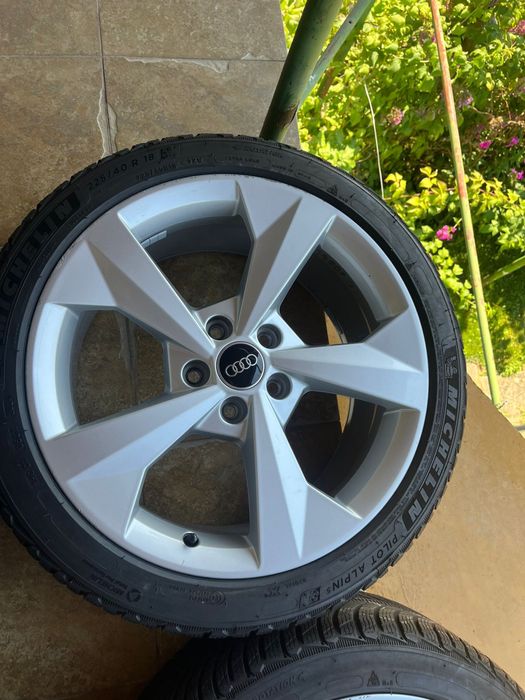 Jante 18 Audi A3 echipate iarna Michelin 225 40 R18 dot 2024