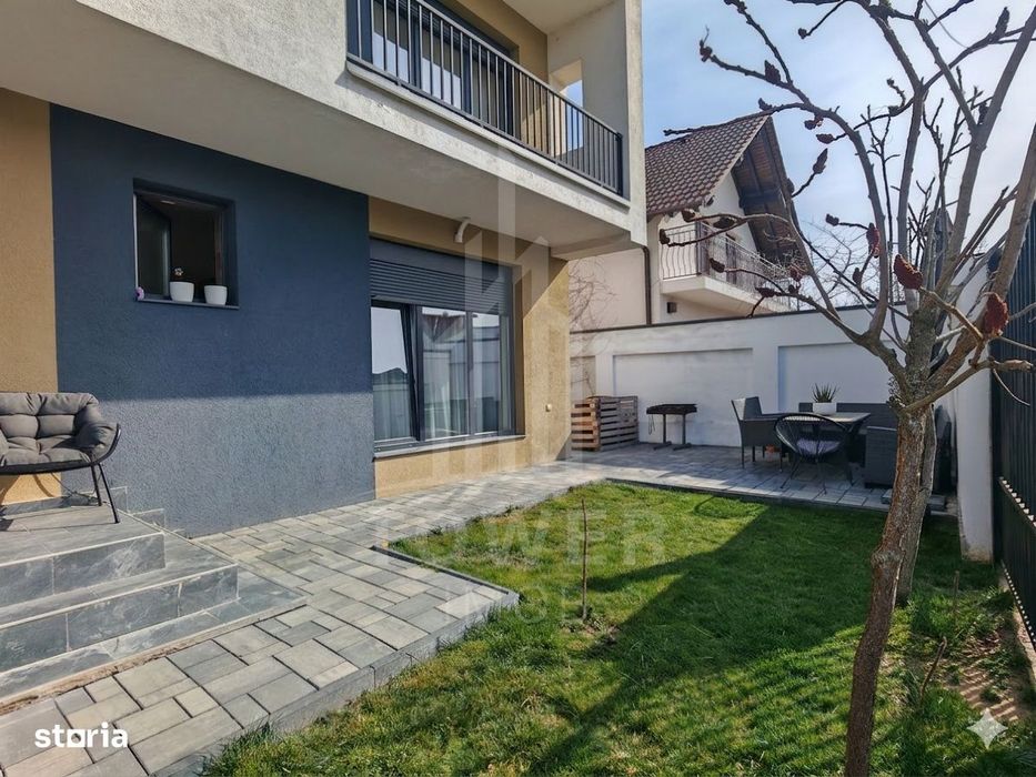 Apartament modern cu curte proprie – ideal pentru familie, zona Brana