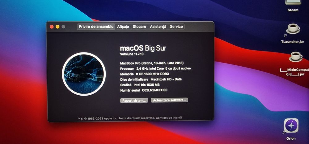 vand/schimb macbook pro