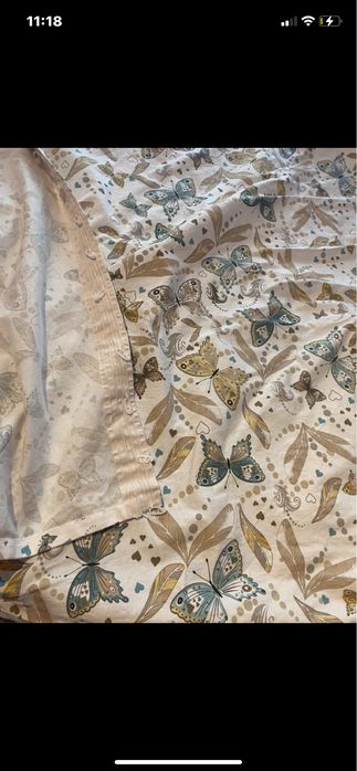 Set draperii bumbac utilizat 6 luni