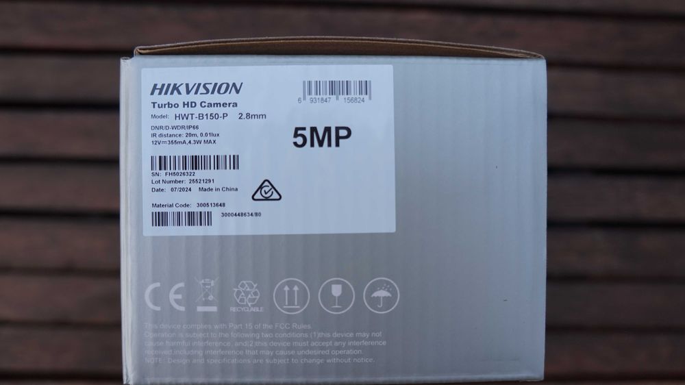 Sistem de Supraveghere Video Hikvision rezolutie 5Mp infrarosu 20m NOU