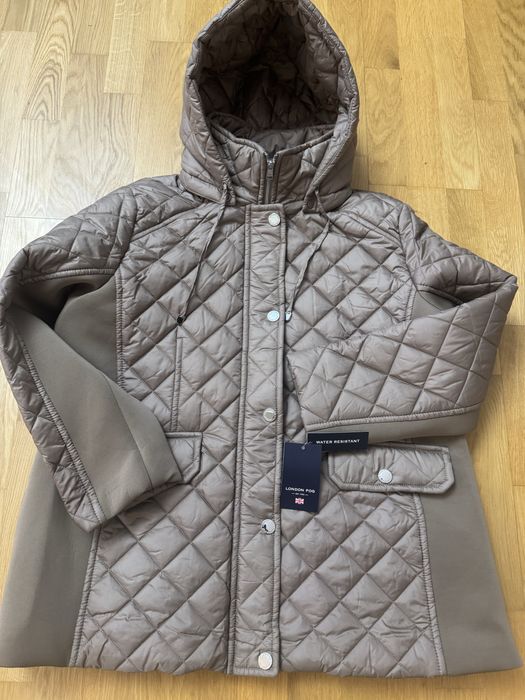Haina noua,femei London Fog,marime XXL culoare capuccino