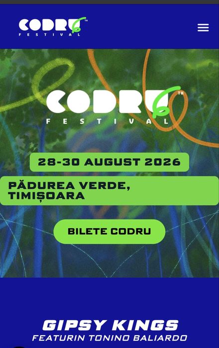 vand bilet la CODRU (urgent)