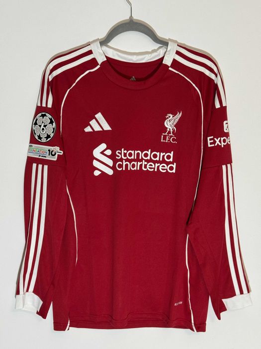 Bluza Liverpool Home 25/26 Ekitike Virgil Van Dijk