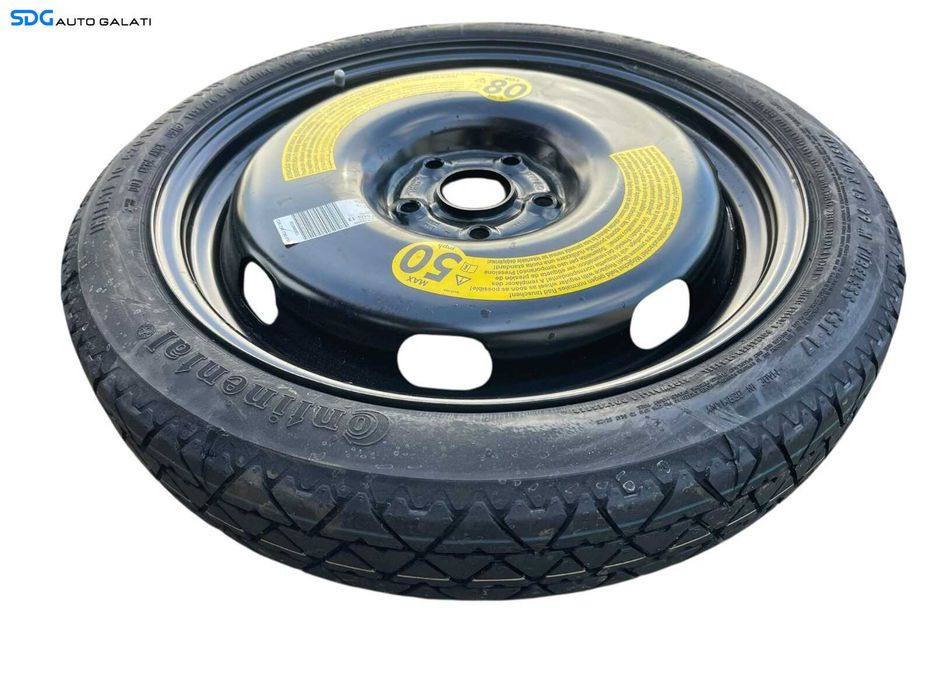 Roata Janta Rezerva Slim T 125 70 18 R18 Skoda Octavia 3 2013 - 2021 Cod 1K0601027AP [B4210]