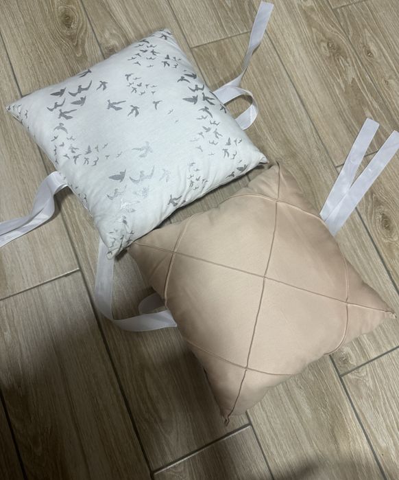 Продам бортики 12шт + простыня для овальной кровати