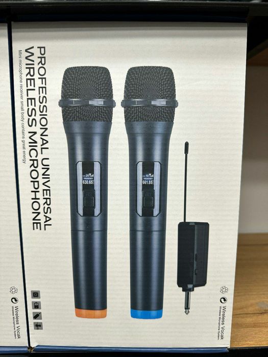 Mikrafon Профессиональный универсальный микрофон 6,35 мм+адаптер