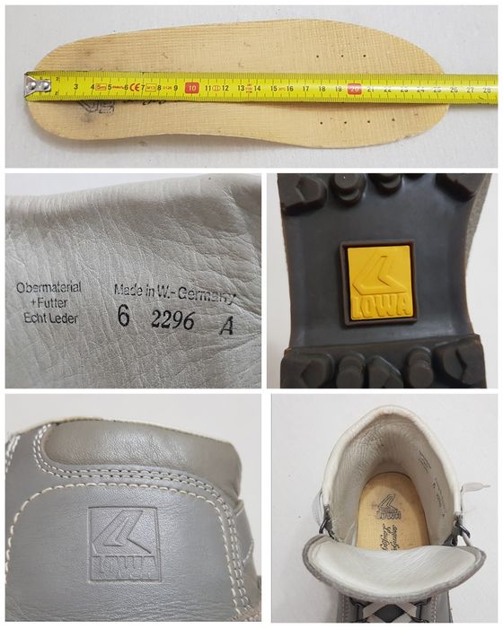 Bocanci profesionali Lowa, ghete din piele naturală 4 sezoane nr 39, 5