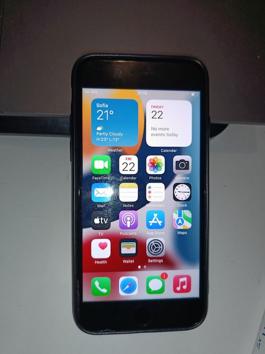 Iphone 7  Black .