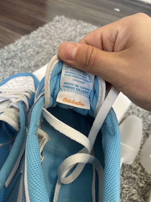 Air Jordan 1 Low SB powder blue X Eric Koston