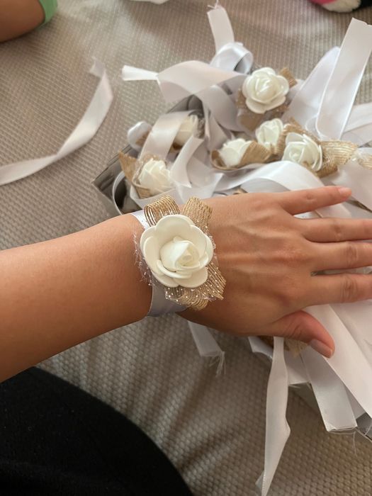 Сватбени цветя за ръка