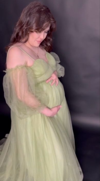 Новое пышное платье