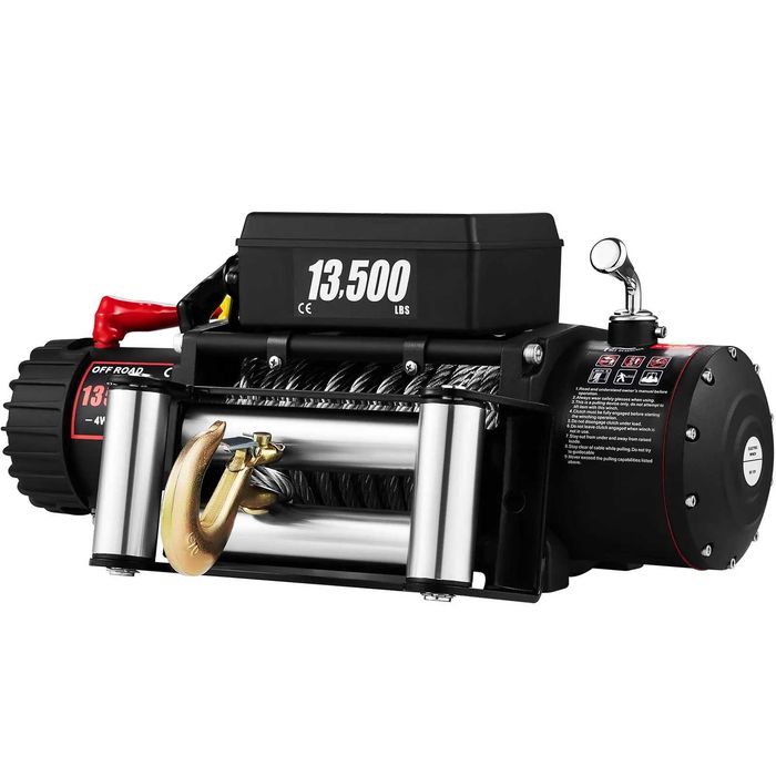 Troliu Electric 13.500 LBS | 6.1 Tone | Cablu Oțel | Transport Gratuit