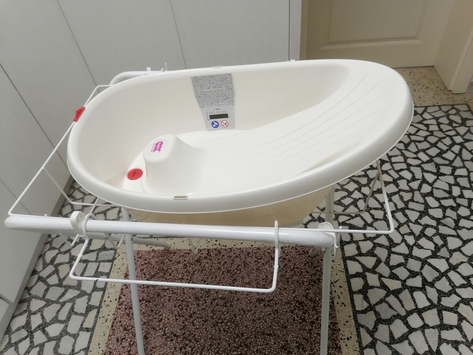 Вана OK Baby - бяла, със стойка