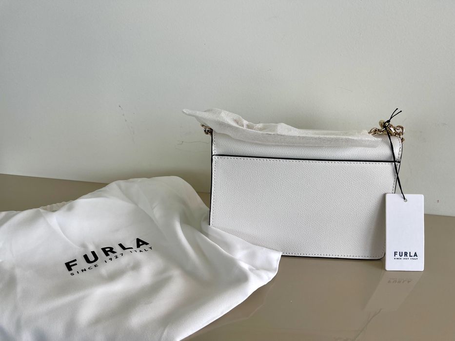 Дамска чанта FURLA 1927 Бяла - НОВА