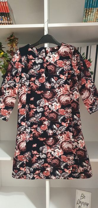 Rochiță scurta cu imprimeu floral