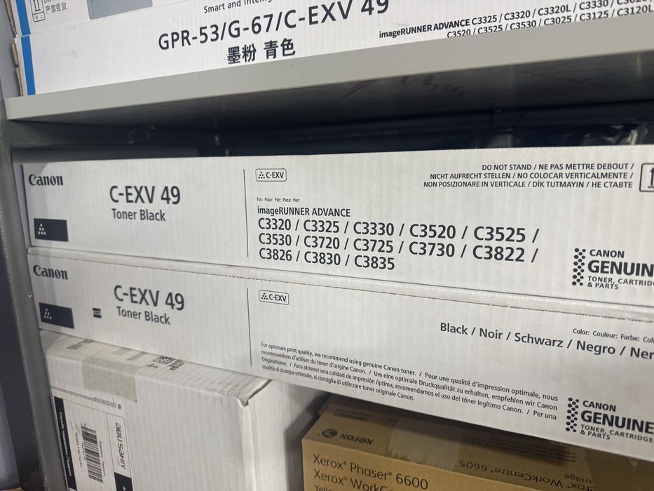 Тонер Canon C-EXV 49 Black