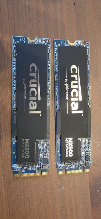 SSD / M2 Mx500 - 500gb + 256gb