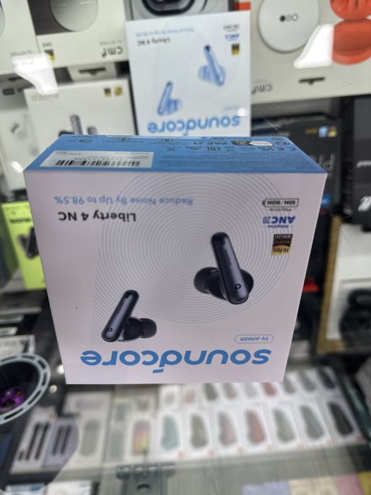 Наушники anker liberty 4nc с шумоподавлением!лучше чем airpods