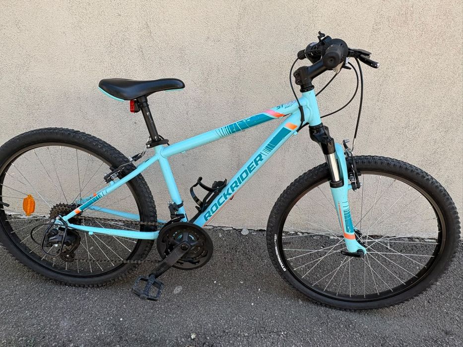 rockrider st 500 24" albastru