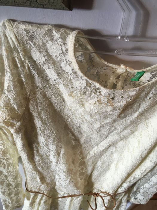 Детска дантелена рокля