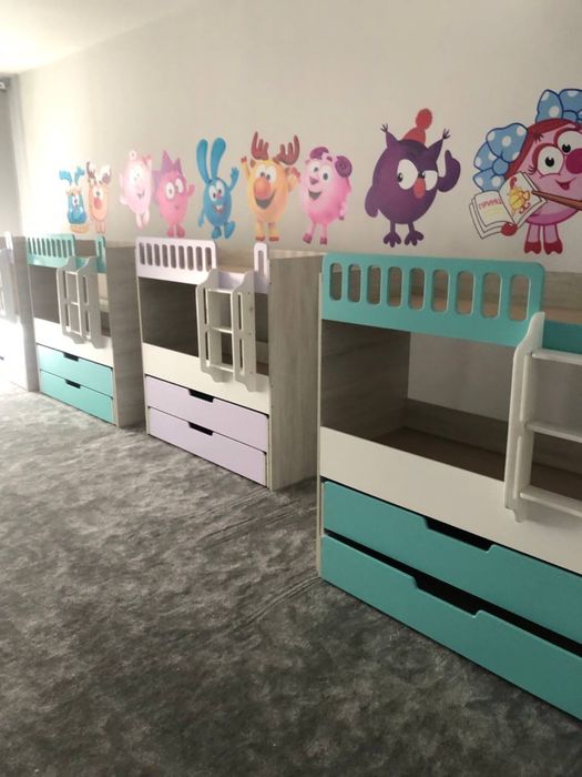 Кровать детский сад мебель karavat bogcha mebel