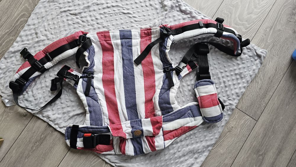 Sistem de purtare Lenny Upgrade Marine (bambus și bumbac)