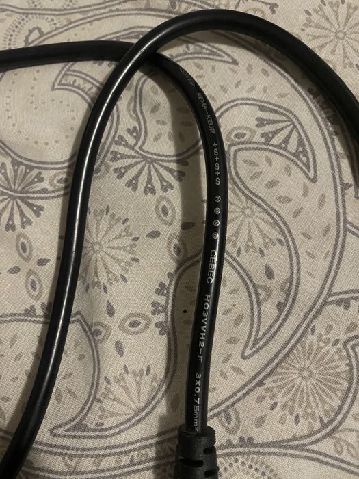 Cablu Alimentare 1m PC/Monitor, Schuko C13, 3x0.75