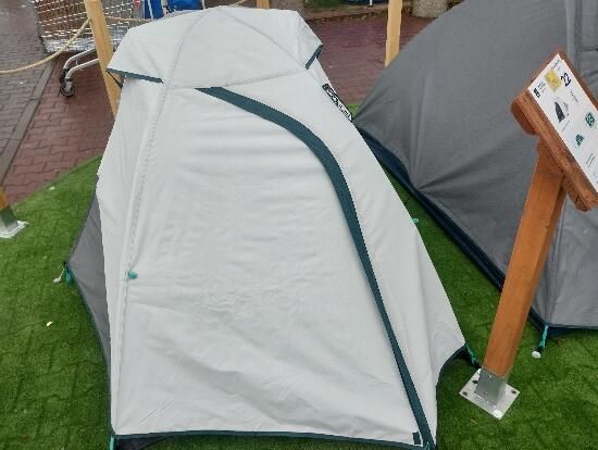 Cort de camping 2 locuri, Mh100 Fresh & - produs resigilat Decathlon