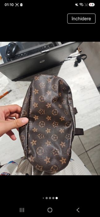 Rucsac mic cu model monogram