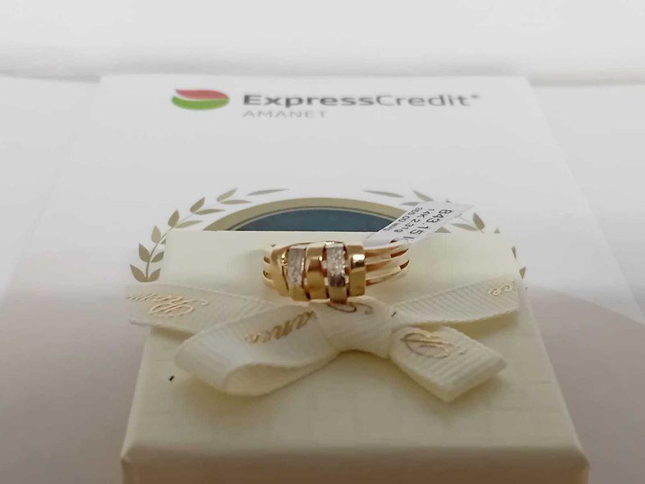 Inel aur 14k 2.31g [Tomesti-b:31496]-Garantie 2 ani!