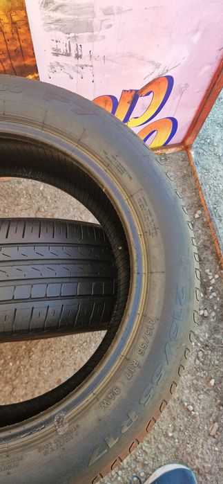 2 Anvelope Antipana Pirelli 215 55 R17 de vara . Dot 2020