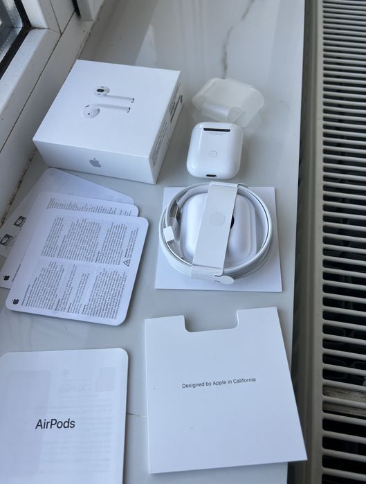 Căști apple Airpods a doua generație