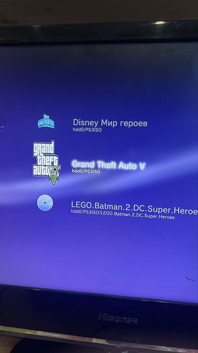 Прошитая Sony PlayStation3 slim