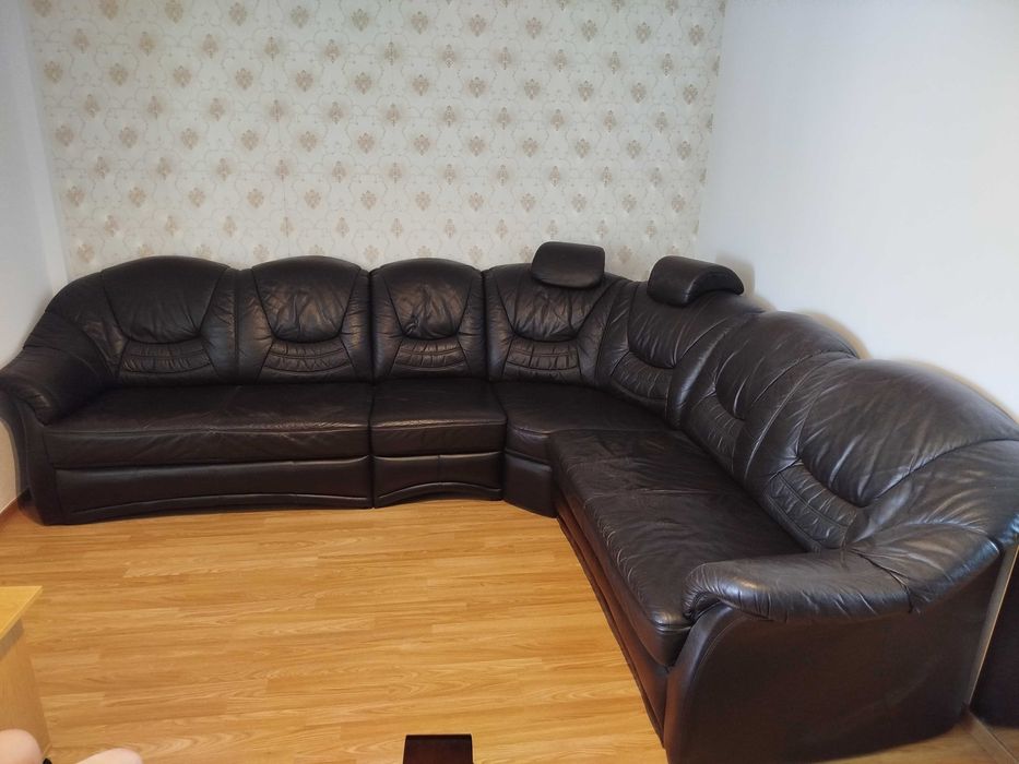 Colțar living piele