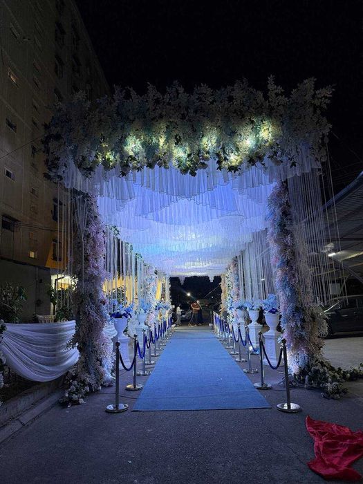 600.000 Оформление свадьбы свадеб и других разних мероприятий