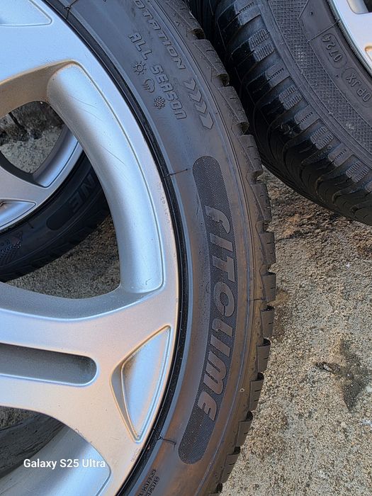 Джанти с  гуми 5×112/17 цола за vw sharan seat alhambra