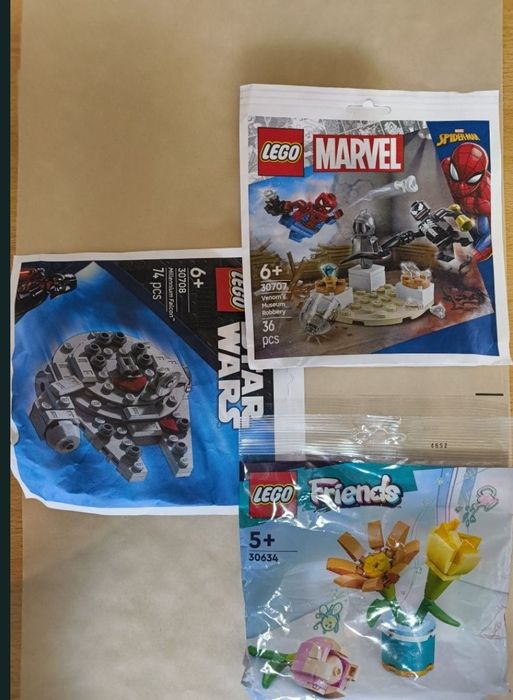 3x Lego polybag sigilate