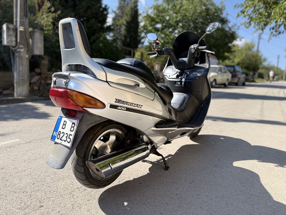 Suzuki Burgman 400 Всичко платено Задължително прехвърляне