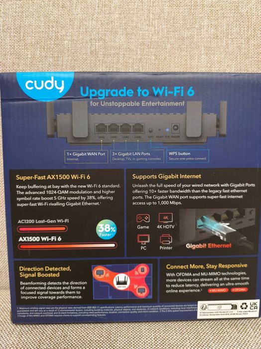 Роутер двухдиапазонный WiFi6
