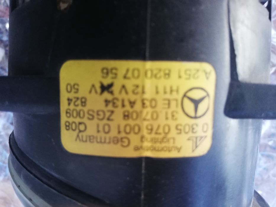 Халогенни мерцедес 164 фейс 2011гд