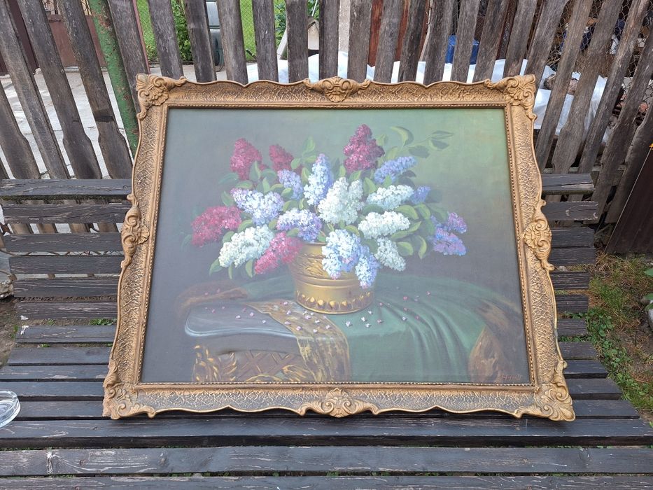 Pictura pe pânză in ulei
