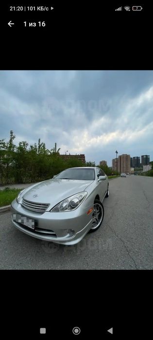 Губа  windom виндом 30 кузов ES 300 330