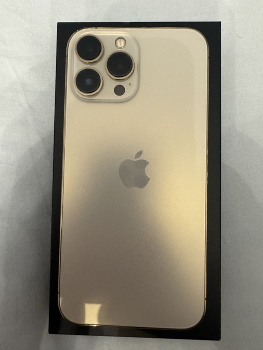 Iphone 13 pro max Gold 256 состояние идеал
