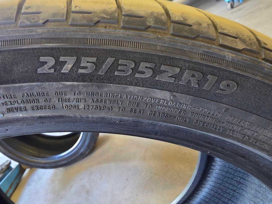 4 летни гуми 2х 275/35/19 и 2х 245/49/19 в гаранция