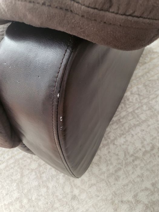 Canapea 3 locuri + fotoliu cu recliner Mobexpert