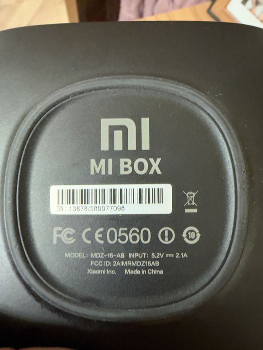 Xiaomi Mi Box 3 4K Android TV