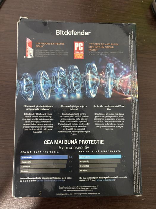 Bitdefender Internet Security 2017.