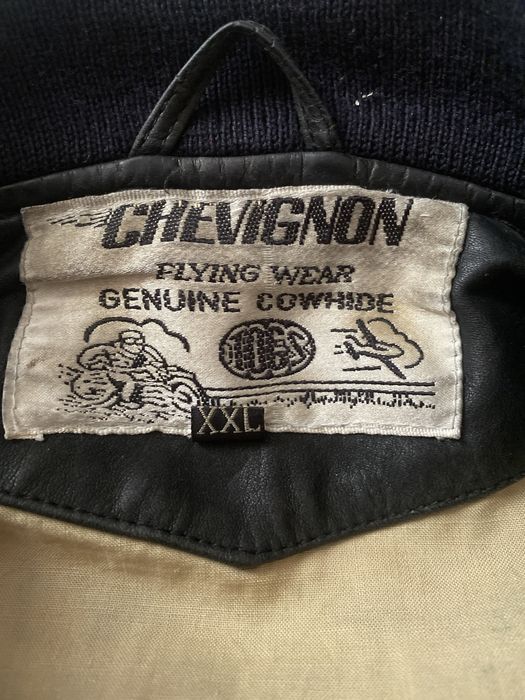 Chevignon 1979 кожено яке тип Бомбър